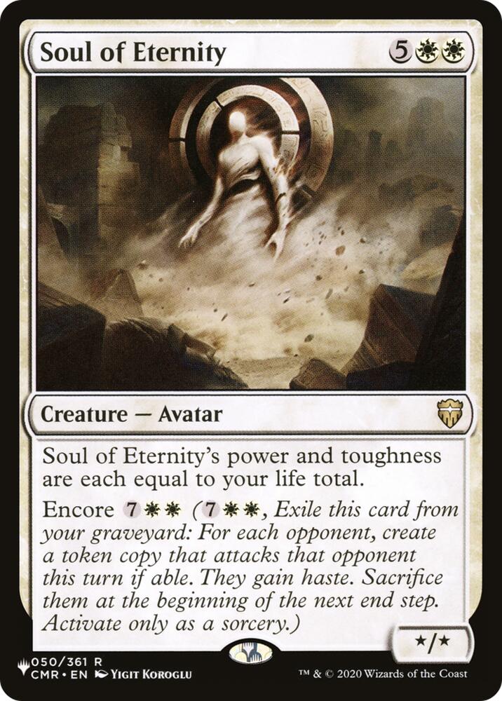 Soul of Eternity (50) [The List Reprints]
