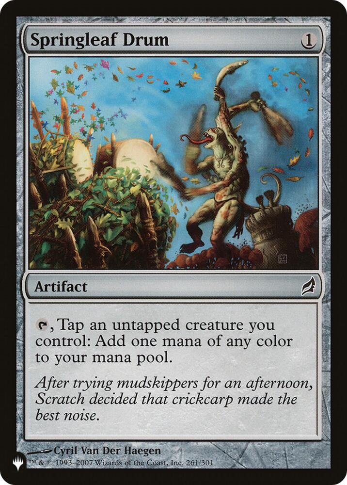 Springleaf Drum (261) [The List Reprints]