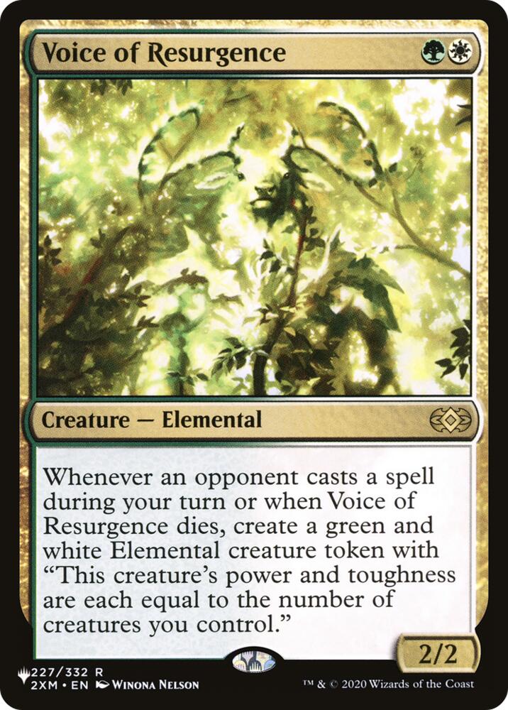 Voice of Resurgence (227) [The List Reprints]