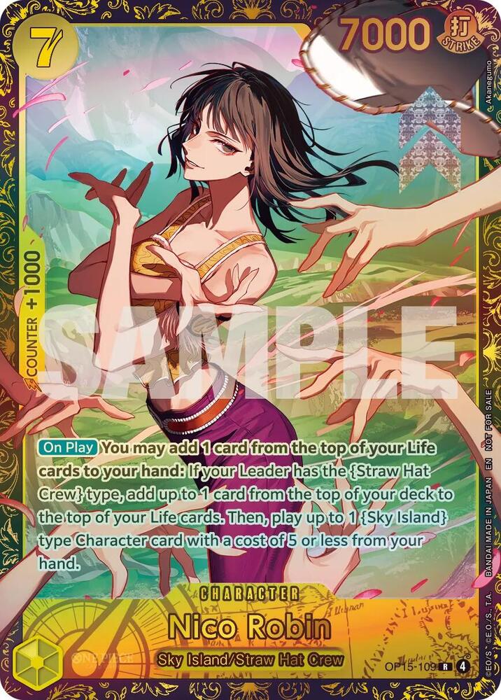 Nico Robin (CS26-27 Regionals Season 2 Top 16) (OP15-109) [One Piece Promotion Cards]