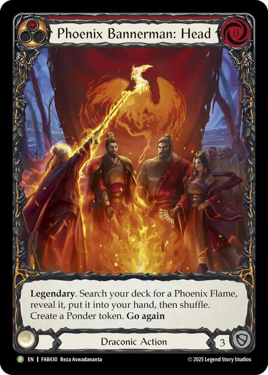 Phoenix Bannerman: Head - FAB430 (FAB430) [Flesh and Blood: Promo Cards]