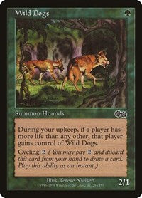 Wild Dogs (284) [Urza's Saga]