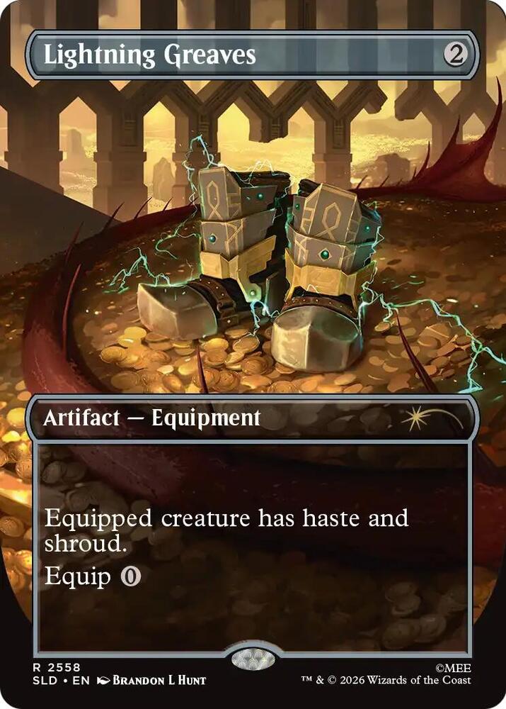 Lightning Greaves (2558) (2558) [Secret Lair Drop Series]