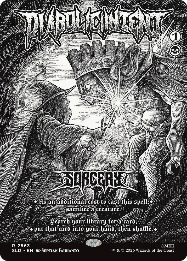Diabolic Intent (2563) [Secret Lair Drop Series]