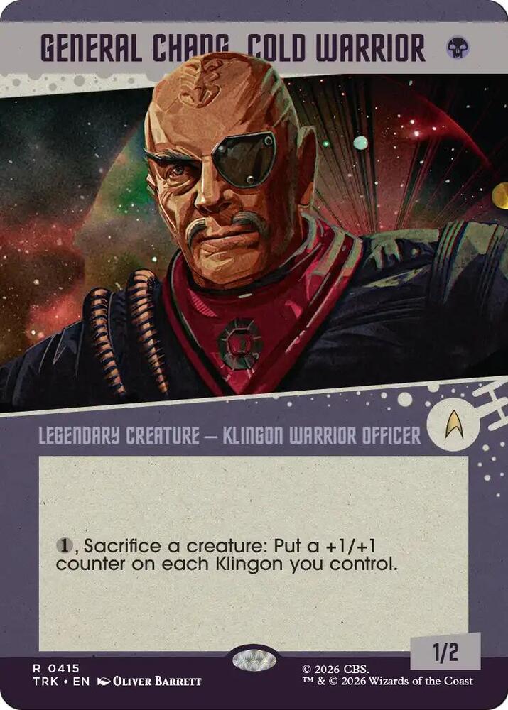 General Chang, Cold Warrior (Showcase) (0415) (415) [Star Trek]