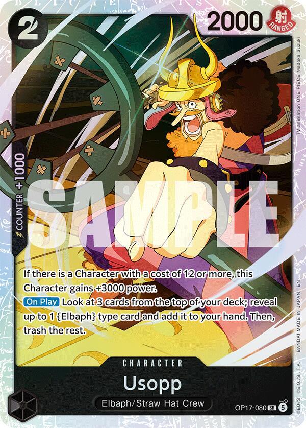 Usopp (OP17-080) [The World's Strongest Warriors]