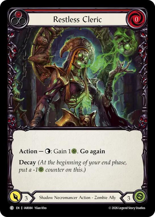 Restless Cleric (IAR084) [Usurp the Shadow Throne]