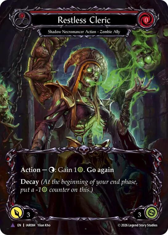 Restless Cleric (Marvel) (IAR084) [Usurp the Shadow Throne]