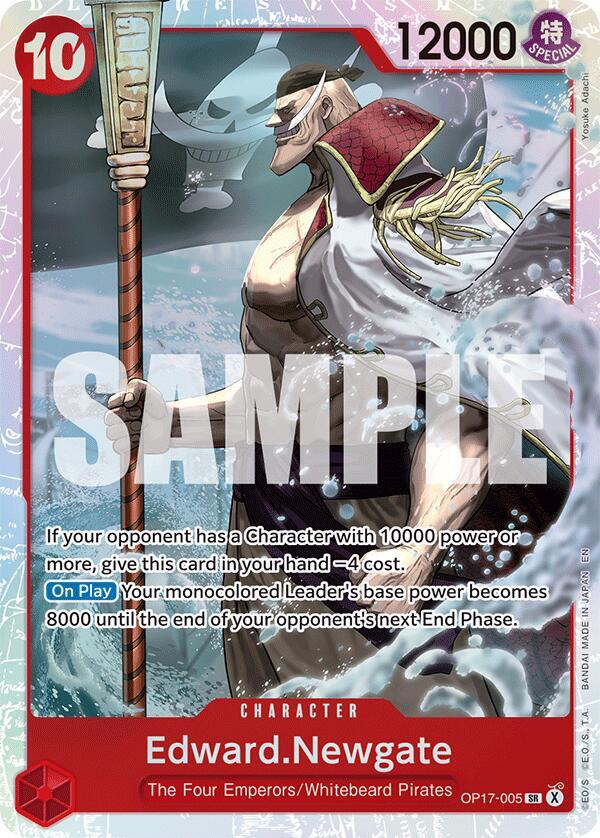 Edward.Newgate (005) (OP17-005) [The World's Strongest Warriors]