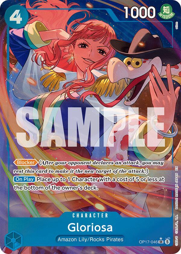 Gloriosa (Alternate Art) (OP17-046) [The World's Strongest Warriors]