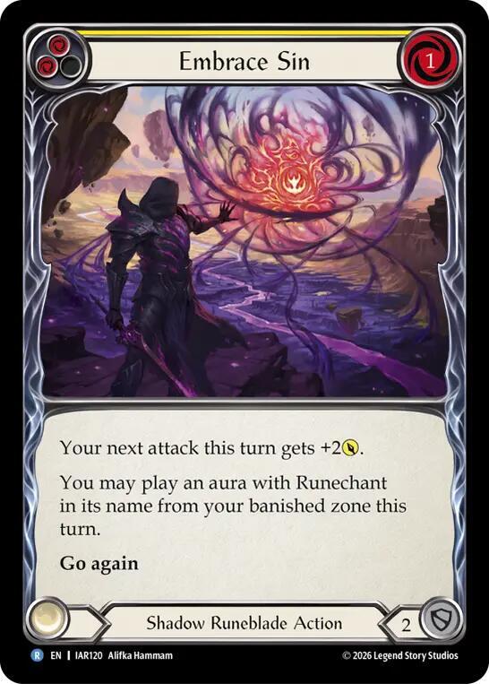 Embrace Sin (IAR120) [Usurp the Shadow Throne]