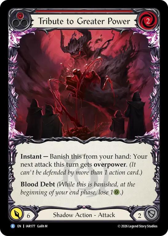 Tribute to Greater Power (IAR177) [Usurp the Shadow Throne]