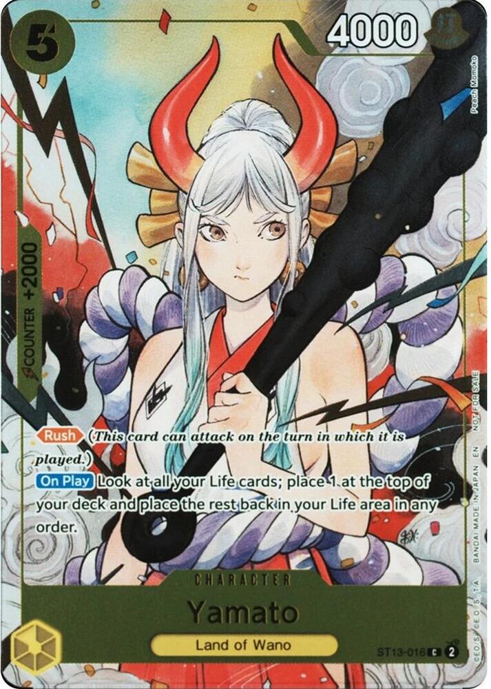 Yamato (Dash Pack 2025) (ST13-016) [One Piece Promotion Cards]