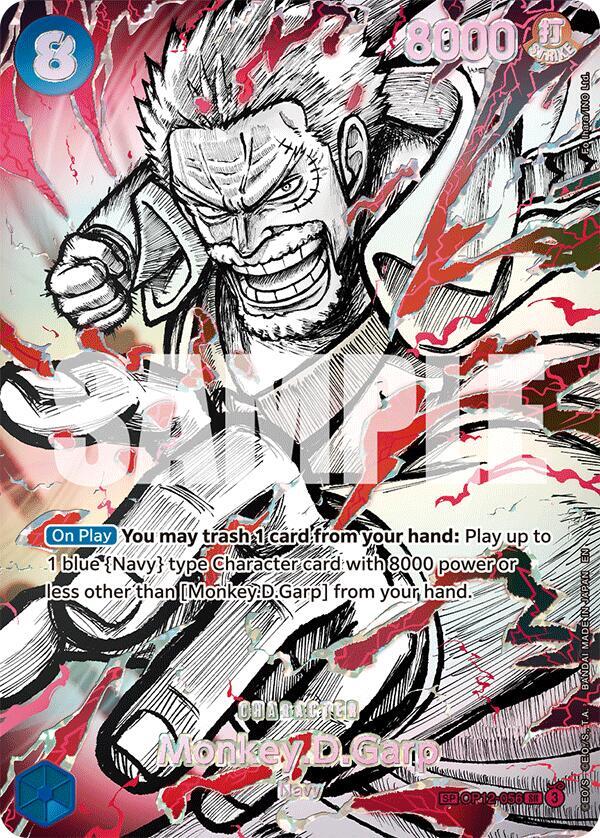 Monkey.D.Garp (OP12-056) (SP) (OP12-056) [The World's Strongest Warriors]