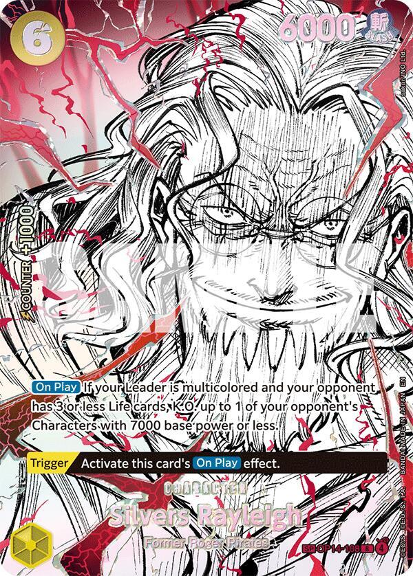 Silvers Rayleigh (OP14-108) (SP) (OP14-108) [The World's Strongest Warriors]