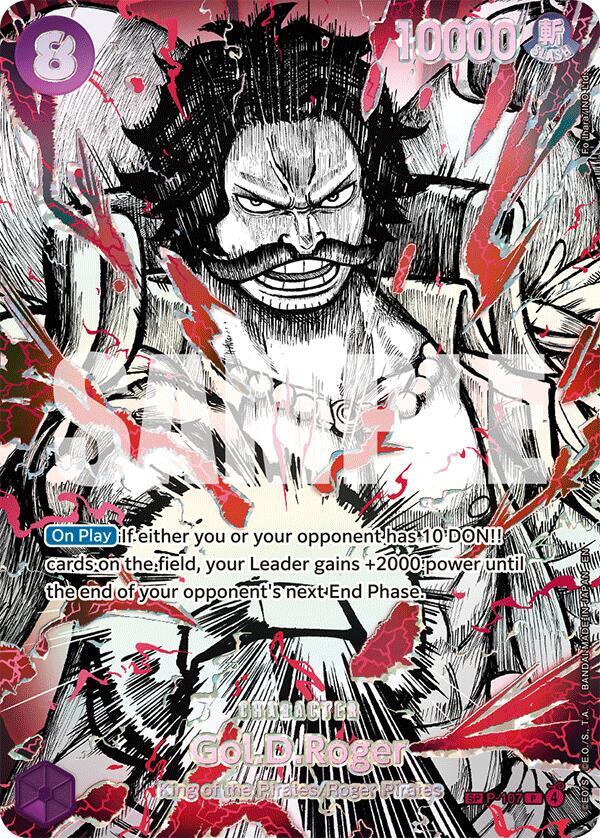 Gol.D.Roger (P-107) (SP) (P-107) [The World's Strongest Warriors]