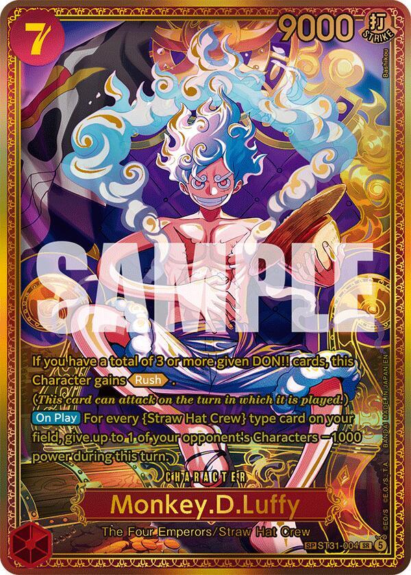 Monkey.D.Luffy (ST31-004) (SP) (ST31-004) [The World's Strongest Warriors]