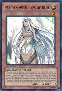 Maiden with Eyes of Blue (SDBE-EN006) [Structure Deck: Saga of Blue-Eyes White Dragon]