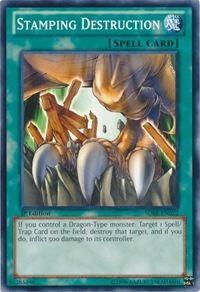 Stamping Destruction (SDBE-EN022) [Structure Deck: Saga of Blue-Eyes White Dragon]