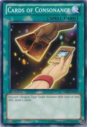 Cards of Consonance (SDBE-EN025) - Structure Deck: Saga of Blue-Eyes White Dragon 1st Edition