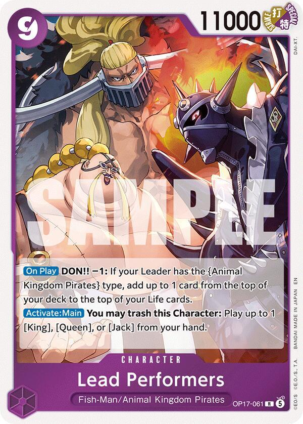 Lead Performers (OP17-061) [The World's Strongest Warriors]