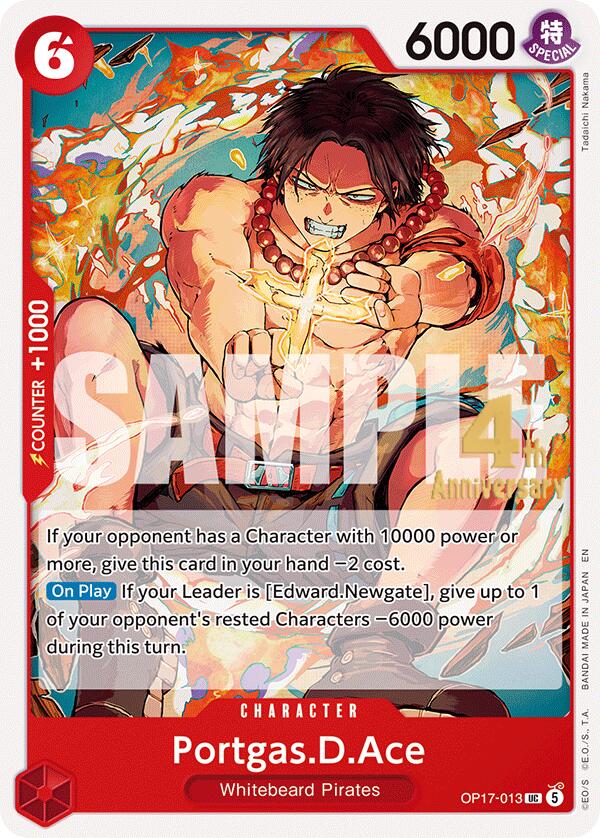 Portgas.D.Ace (OP17-013) [The World's Strongest Warriors Release Event Cards]