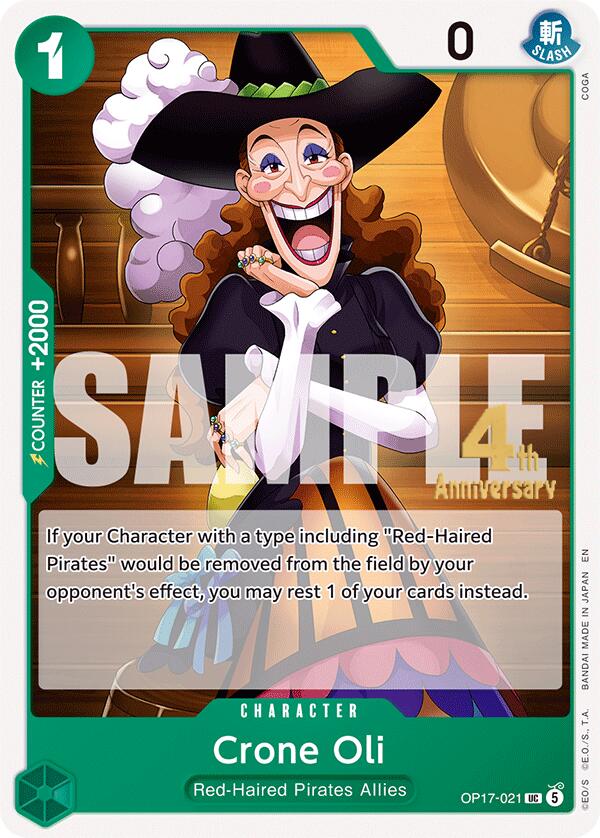 Crone Oil (OP17-021) [The World's Strongest Warriors Release Event Cards]