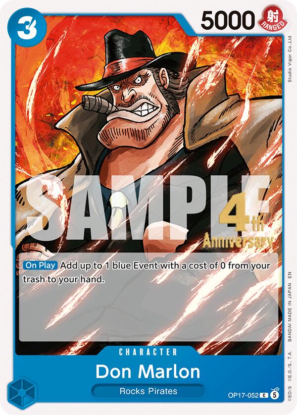 Don Marlon (OP17-052) [The World's Strongest Warriors Release Event Cards]