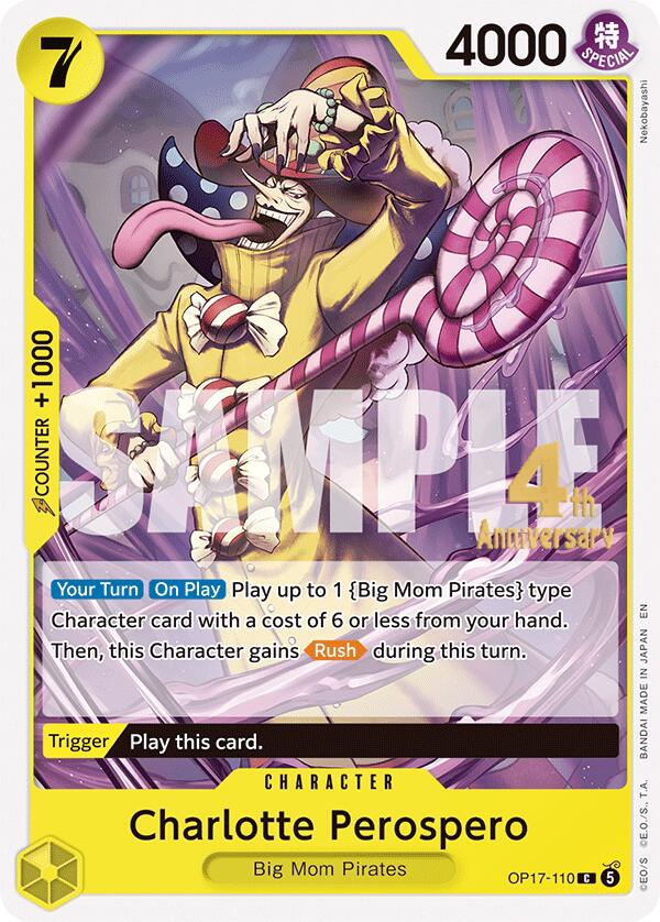 Charlotte Perospero (OP17-110) [The World's Strongest Warriors Release Event Cards]