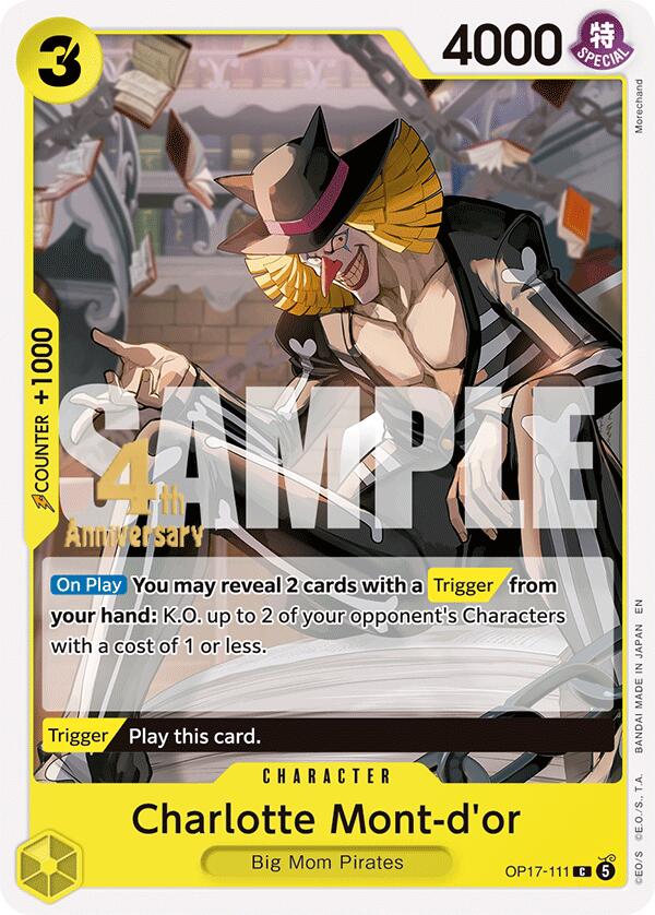 Charlotte Mont-d'or (OP17-111) [The World's Strongest Warriors Release Event Cards]