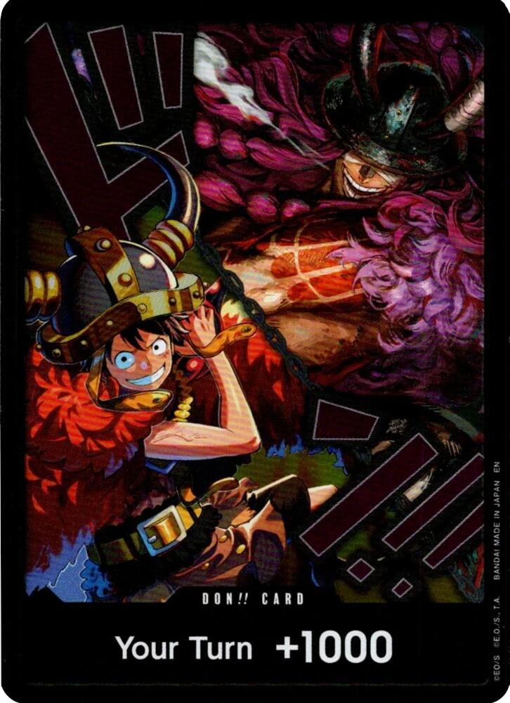 DON!! Card (Alternate Art) (Luffy and Loki) [The World's Strongest Warriors]