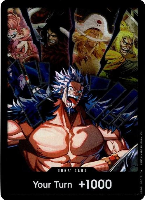 DON!! Card (Alternate Art) (Rocks) [The World's Strongest Warriors]