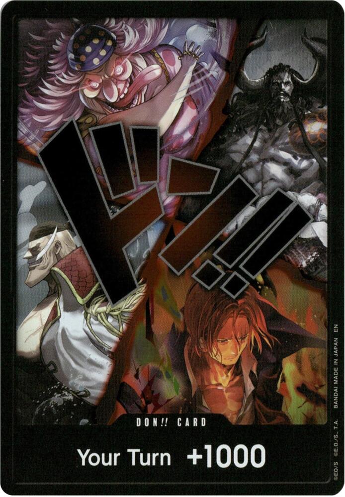 DON!! Card (Alternate Art) (The Four Emperors) [The World's Strongest Warriors]