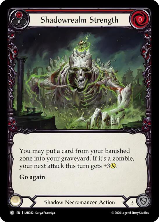 Shadowrealm Strength (IAR082) [Usurp the Shadow Throne]