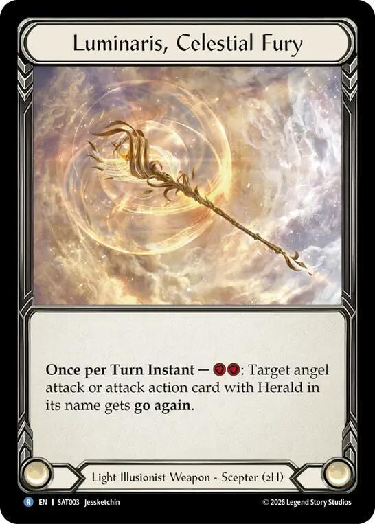 Luminaris, Celestial Fury (SAT003) [Silver Age: Usurp the Shadow Throne]
