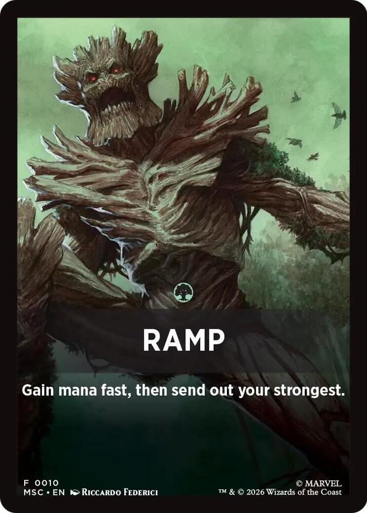 Ramp Theme Card (10) [Commander: Marvel Super Heroes]