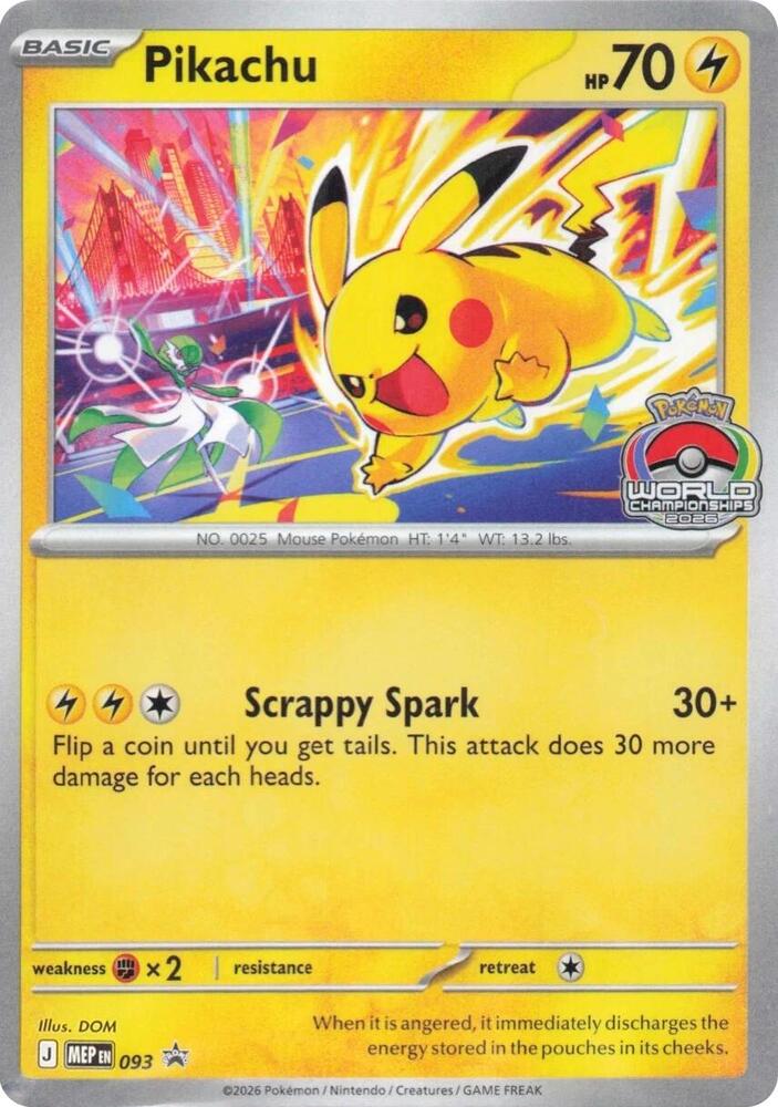 Pikachu - 093 (093) [ME: Mega Evolution Promo]