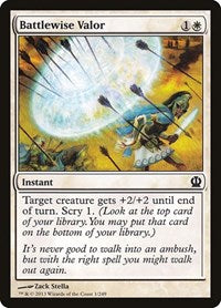 Battlewise Valor (1) [Theros]