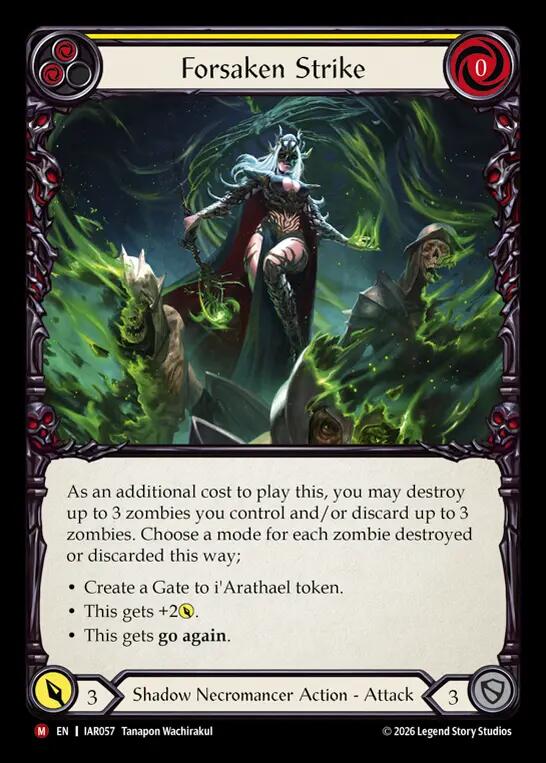 Forsaken Strike (IAR057) [Usurp the Shadow Throne]