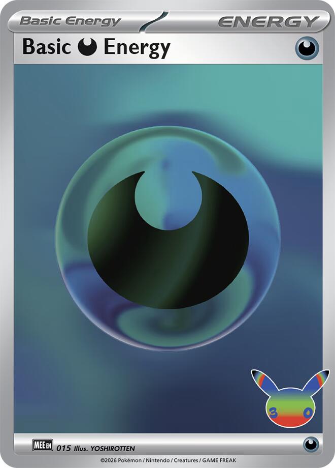 Basic Darkness Energy - 015 (30th Celebration) (015) [MEE: Mega Evolution Energies]