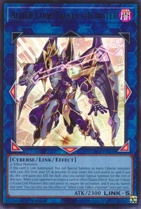 Allied Code Talker @Ignister (26LP-EN019) [Limited Pack World Championship 2026]