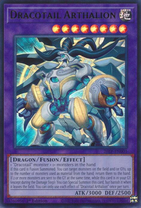 Dracotail Arthalion (26LP-EN003) [Limited Pack World Championship 2026]