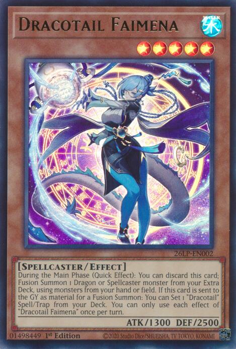 Dracotail Faimena (26LP-EN002) [Limited Pack World Championship 2026]