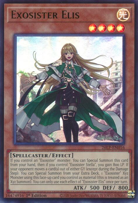 Exosister Elis (26LP-EN016) [Limited Pack World Championship 2026]