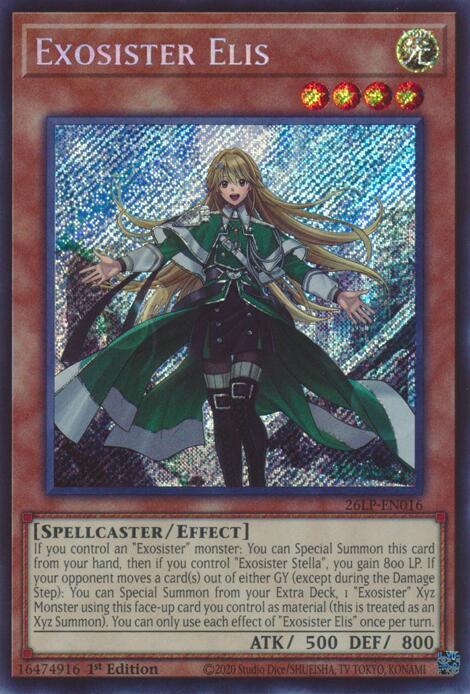 Exosister Elis (Secret Rare) (26LP-EN016) [Limited Pack World Championship 2026]