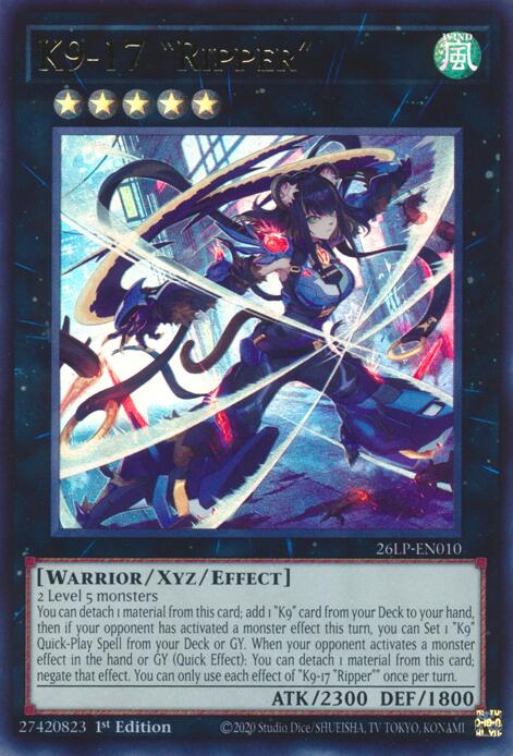 K9-17 Ripper (26LP-EN010) [Limited Pack World Championship 2026]