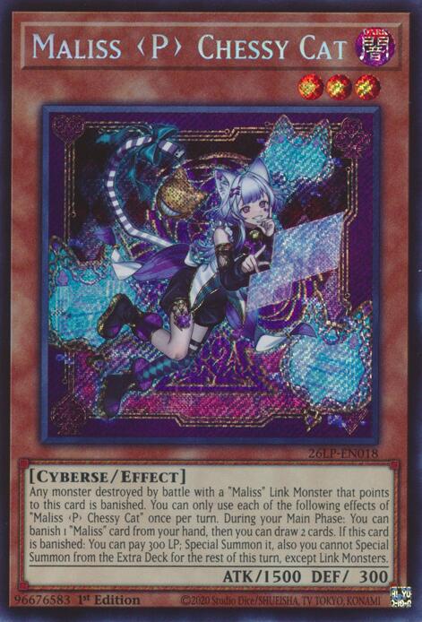 Maliss P Chessy Cat (Secret Rare) (26LP-EN018) [Limited Pack World Championship 2026]