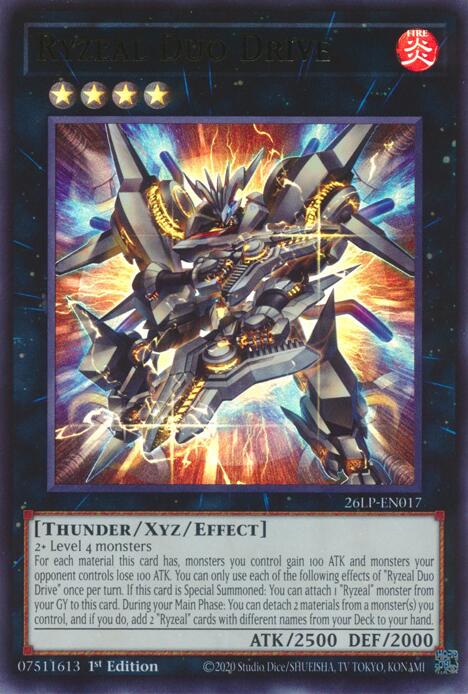 Ryzeal Duo Drive (26LP-EN017) [Limited Pack World Championship 2026]