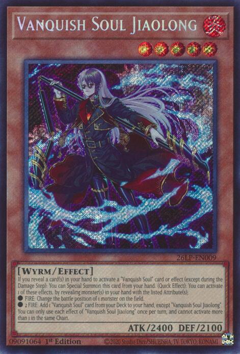 Vanquish Soul Jiaolong (Secret Rare) (26LP-EN009) [Limited Pack World Championship 2026]