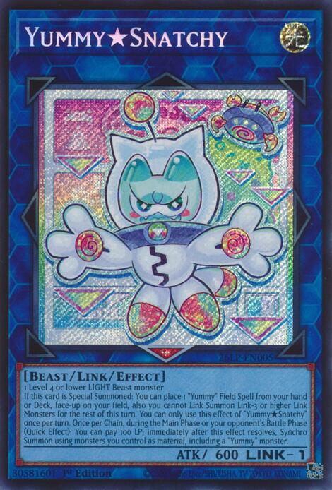 YummySnatchy (Emblazoned Alternate Art) (26LP-EN005) [Limited Pack World Championship 2026]